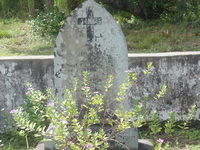 Old Bandawe Church and mission graves 14 