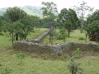Fort Mangochi corner of walls 