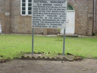 Old Bandawe Church and mission graves 2 