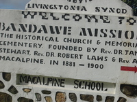 Old Bandawe Church and mission graves 22 