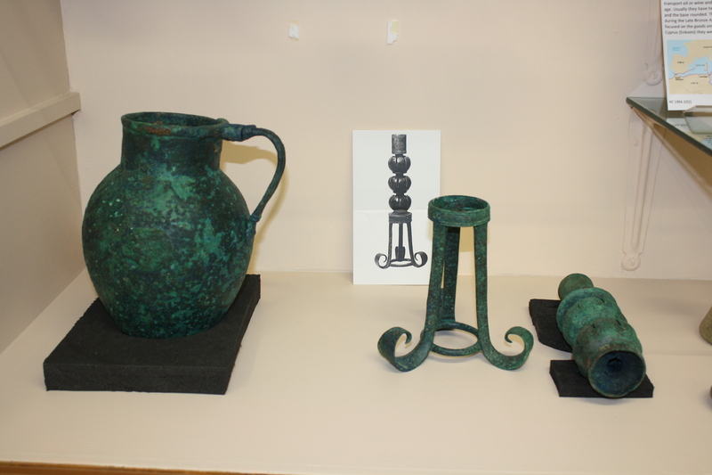 Bronze and Glassware
