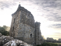 Ruins of St Andrews Castle by Jessica McClure  is licensed under PDM