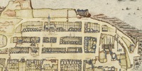 John Geddy map of St. Andrews of ca.1580 by John Geddy is licensed under CC BY 4.0