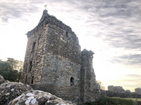 Ruins of St Andrews Castle (Abolished) by Jessica McClure is licensed under PDM