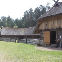 Kurzeme Peasant's Homestead (Cattle Yard) / Kurzemes Zemnieka Sēta (Laidars)