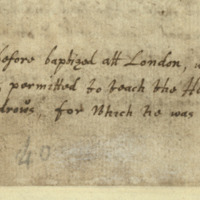 Lamont&#039;s Diary entry 1666