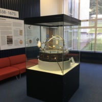 The Orrery in its display case