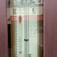 Harbour Barometer, Storm Glass Closer Look